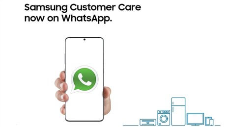Samsung Customer Care on WhatsAPP