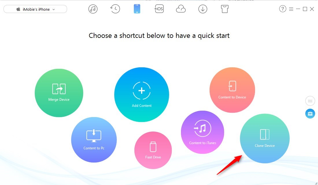 How to Transfer Old iPhone Notes to New iPhone 8/X - Step 1