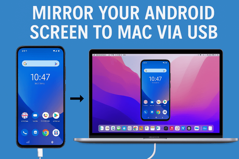 Mirror Your Android Screen to Mac via USB