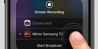 How To Screen Mirroring Iphone To Samsung Tv