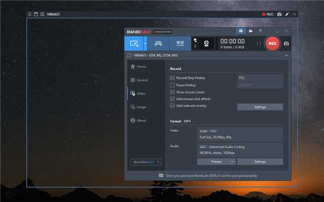 Screen Recorder for PC - Bandicam