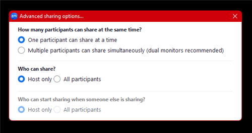 Select All Participants