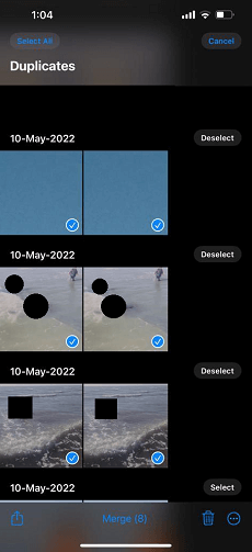 Select and Merge Duplicate Photos into One Photo