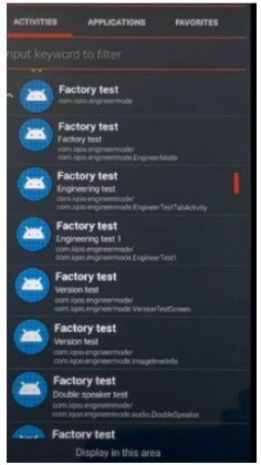 Select Factory Test 