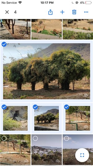 Select Photos to Delete on iPhone