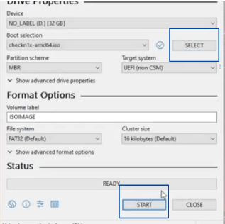 Select the Checkn1x iOS File and Click Select