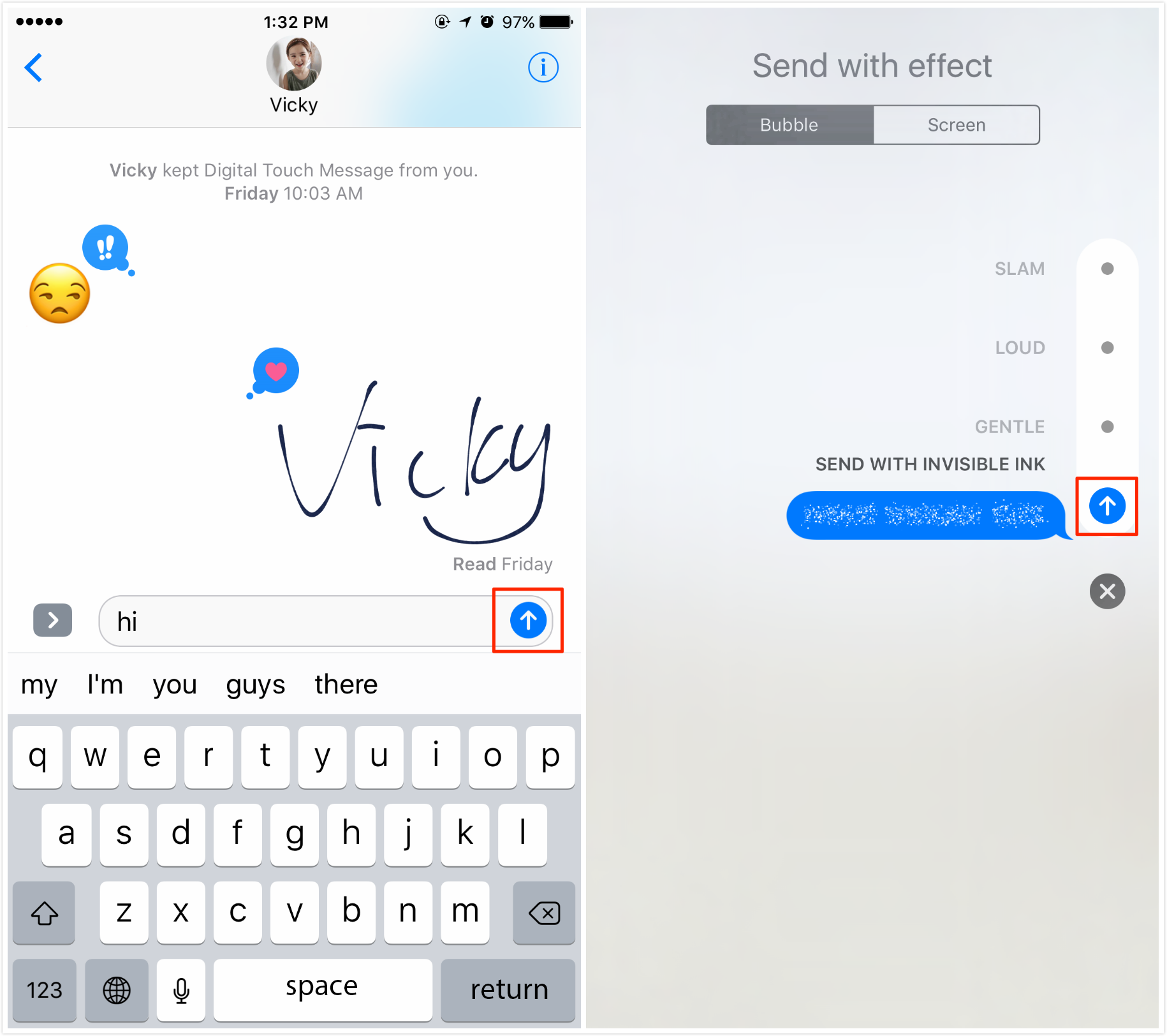 How to Send Invisible/Hidden iMessage on iOS 11/12