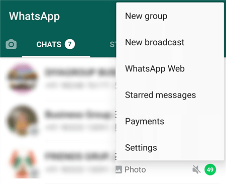 send message to whatsapp web