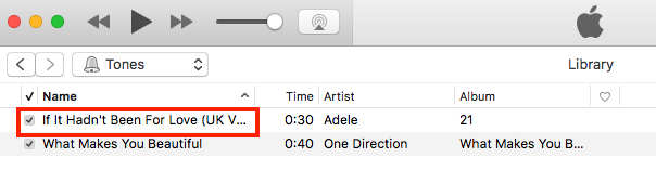 How to Set MP3 as Ringtone on iPhone with iTunes – Step 9