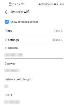 Set up a Static IP Address