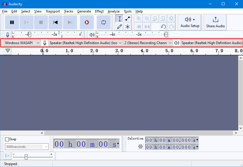 Set Up Audacity for Audio Recording from YouTube