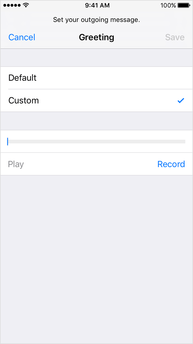 Set up Visual Voicemail on your iPhone - Apple Support