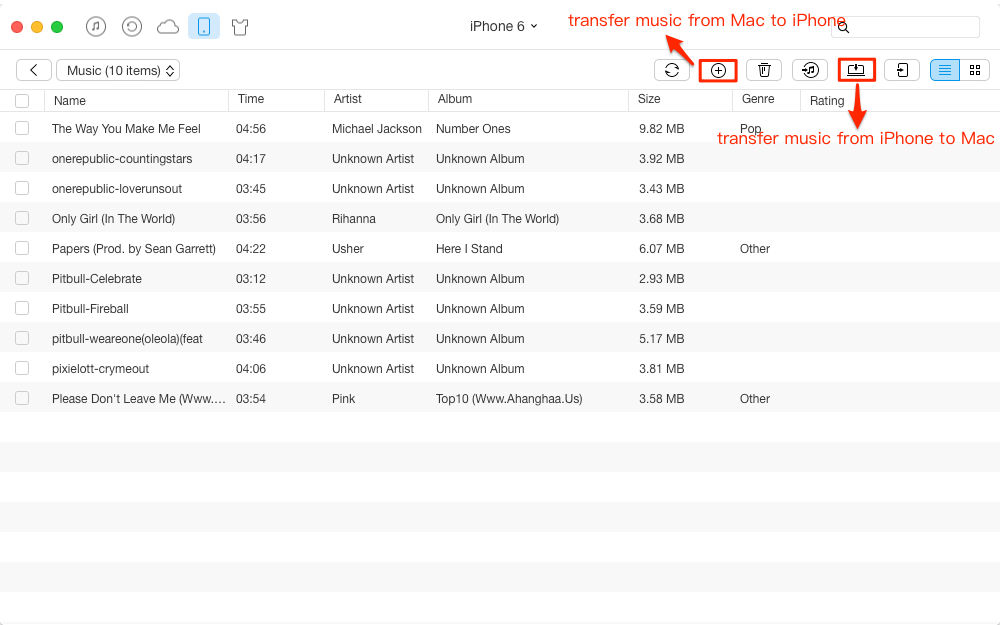 How to Share Files between iPhone and Mac – Step 3