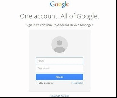 Sign in Google Account