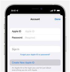 Sign in Again Apple ID