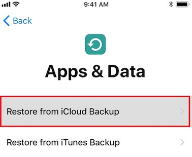 How to Recover Snapchat Data on iPhone using iTunes - Step 2