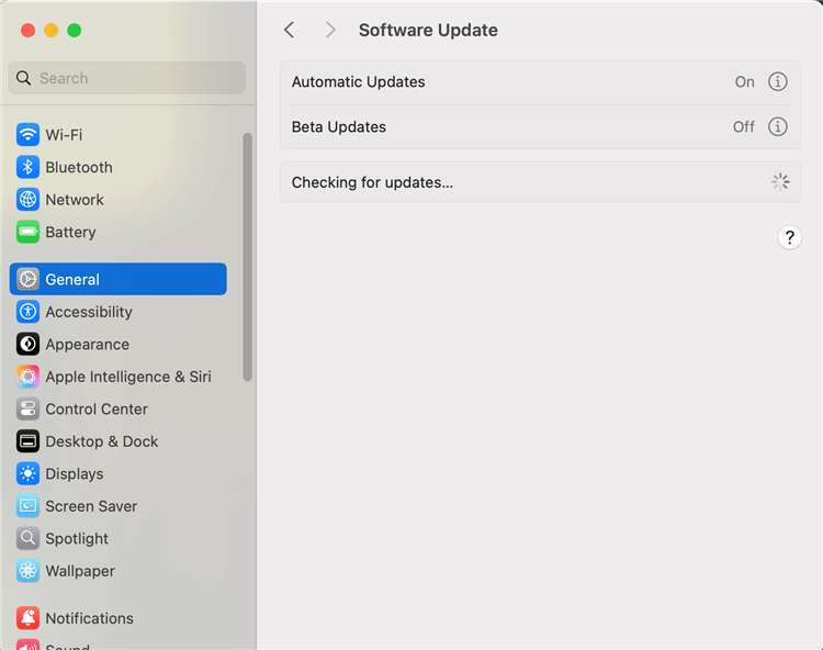 Software Update Mac