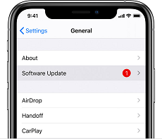 Software Updates on iPhone