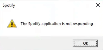 Spotify Is Not Responding