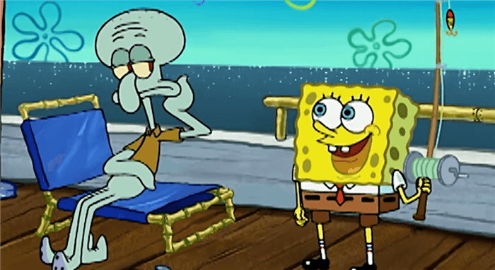 Squidward in SpongeBob