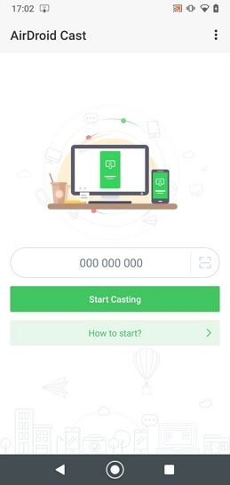 AirDroid Start Casting