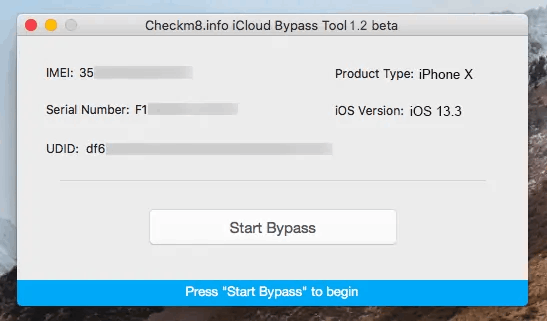 iCloud Activation Lock Bypass Starts
