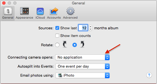 Stop iPhoto from Launching When iPhone is Connected