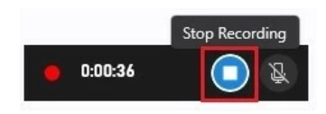 stop recording in the xbox game bar