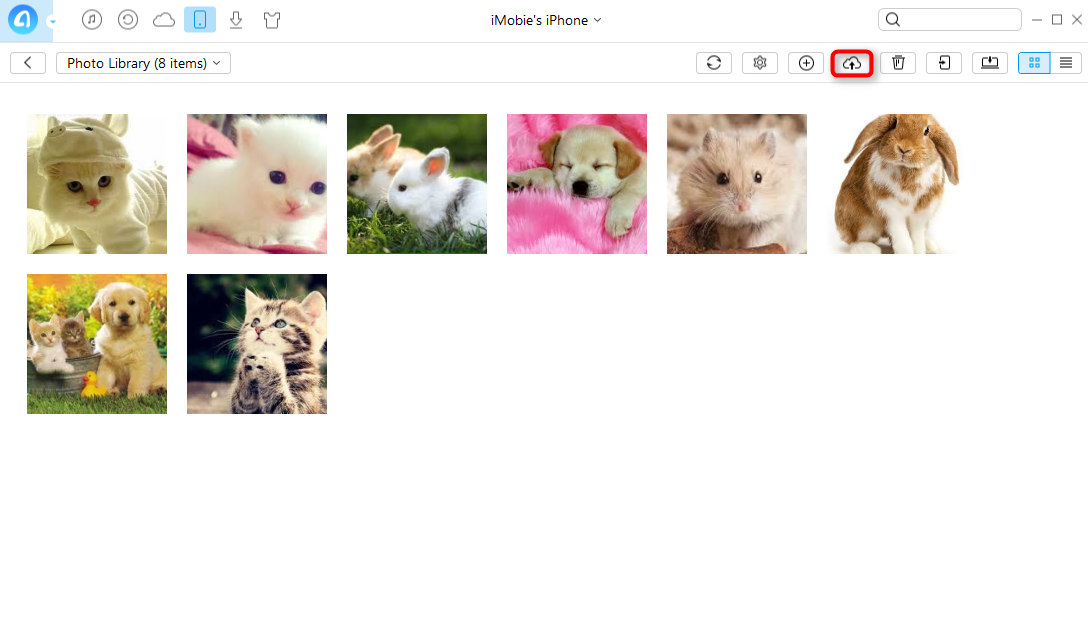 How to Store iDevices' Photos on iCloud - Step 3