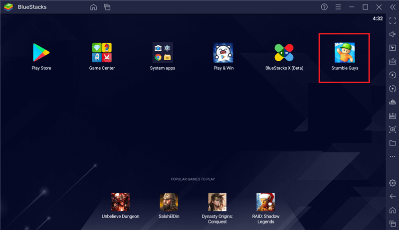 Stumble Guys on BlueStacks
