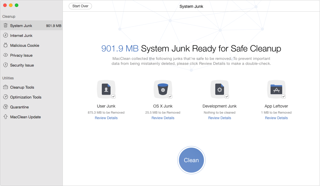 Clean up Your Mac Yosemite and El Capitan with MacClean