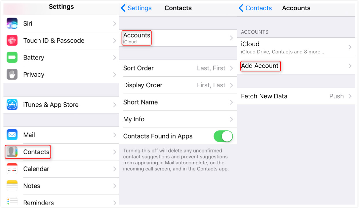 How to Sync Google Contacts with iCloud Easily - iMobie Help