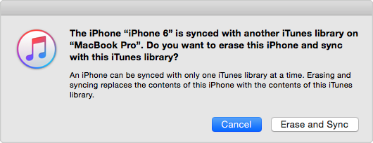 Sync iPhone with Two Computers