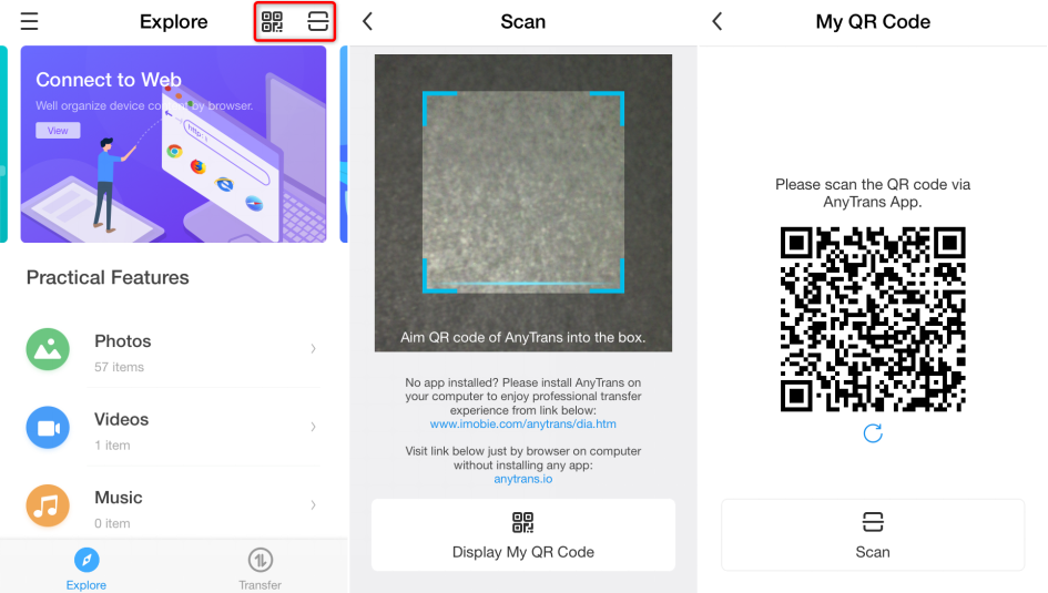 How to Sync Photos from iPhone to iPad Wirelessly - Step 3