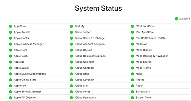 Go to Apple and Check Apple’s System Services
