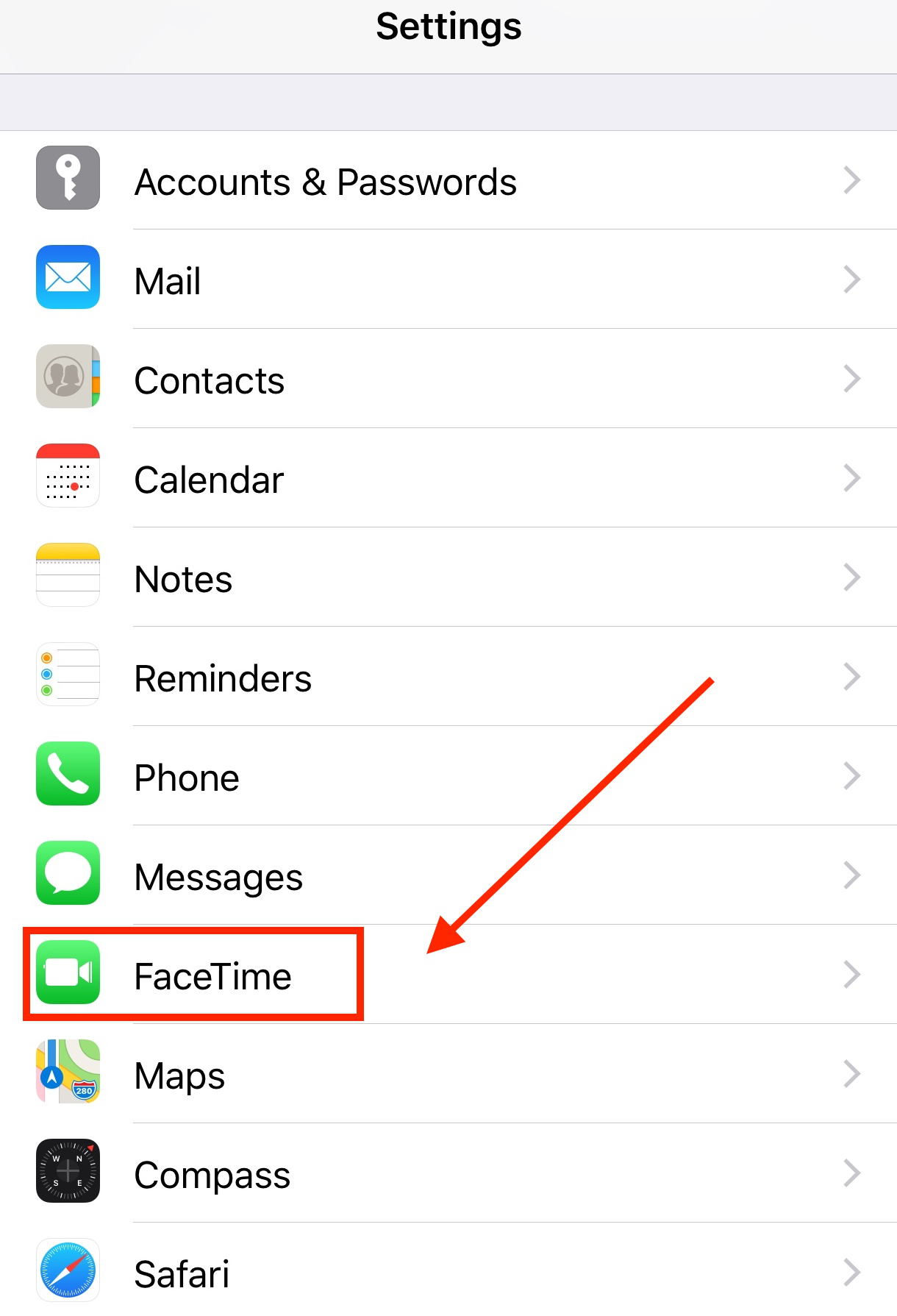 Enable Live Photos for FaceTime Video Chats on iOS 11 Devices - Step 2