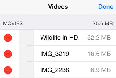 How to Delete Videos from iPhone via Settings App