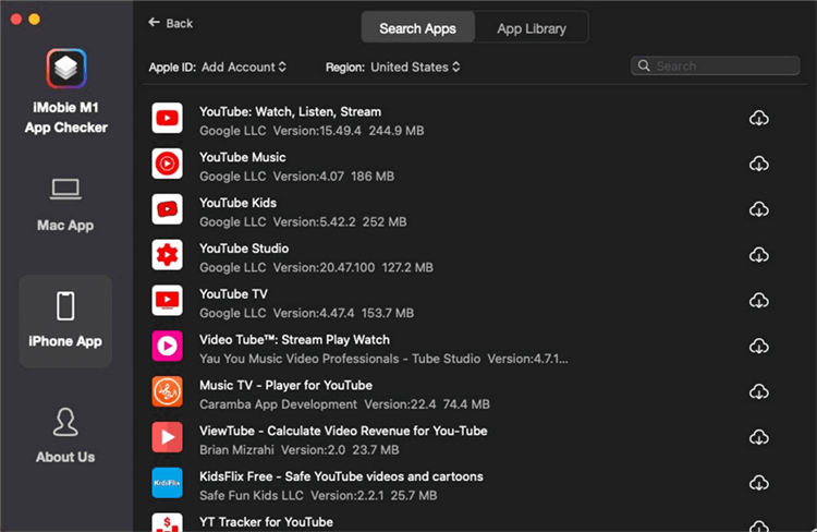 Download the YouTube Apps