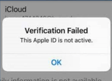 This Apple ID Is Not Active