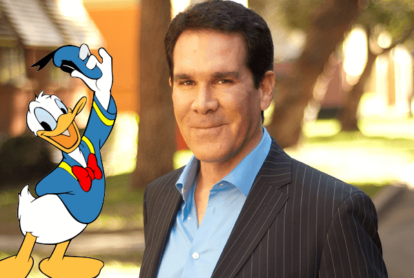 Donald Duck and Its Voice Actor Tony Anselmo