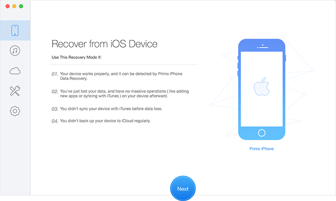 primo iphone data recovery