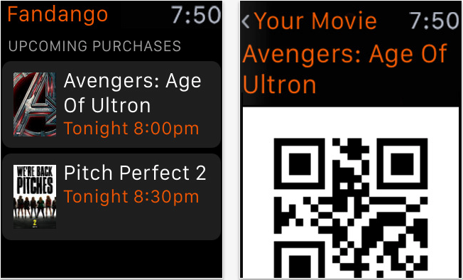 Best Apps for Apple Watch – Fandango
