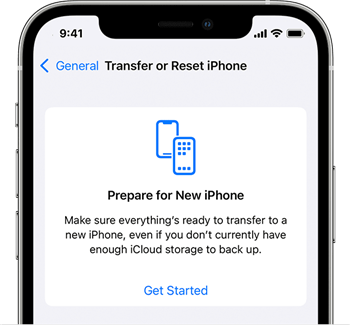 Transfer Apps to New iPhone after Setup via iCloud