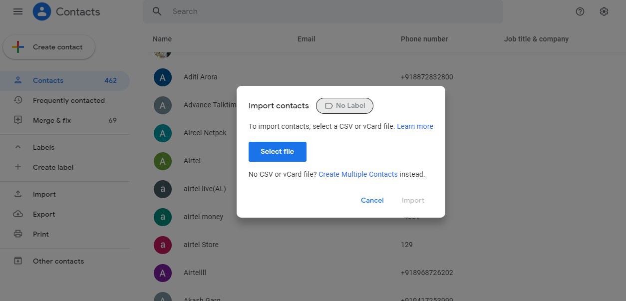 How to Transfer Contacts from iPhone to Huawei via iCloud - Step 6