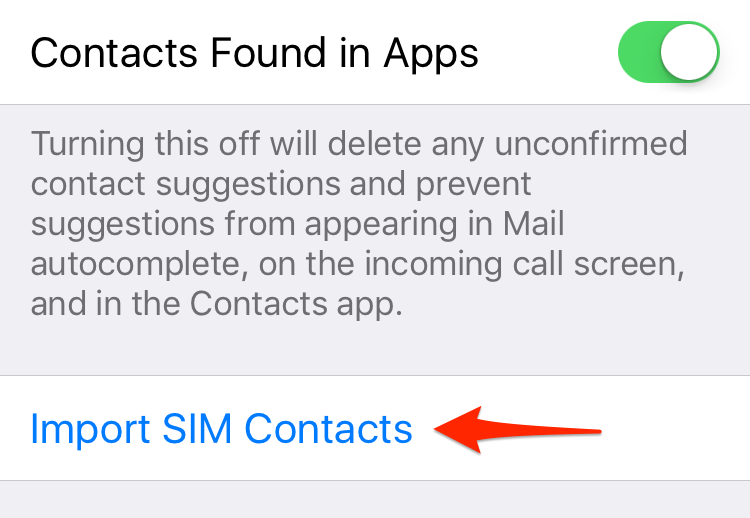 How to Transfer Contacts to iPhone 8/X via SIM Card