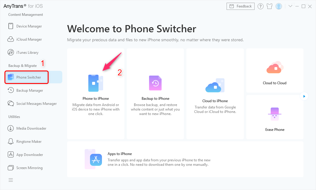 How to TRANSFER your DATA from your OLD iPhone to your NEW iPhone 🍎