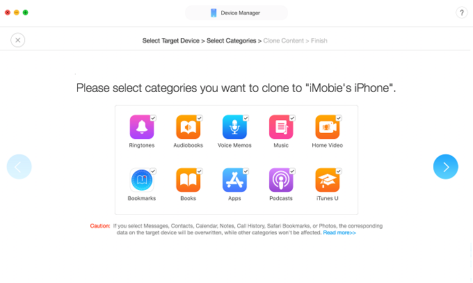 How to Transfer iPhone to iPhone – Step 4
