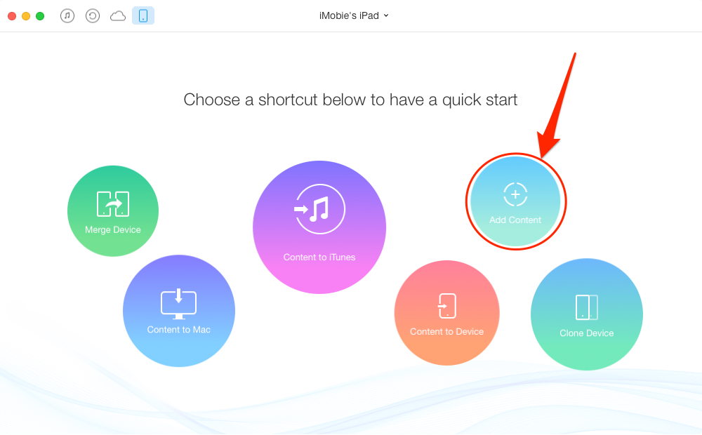 Copy Files from Computer to iPad – Step 2