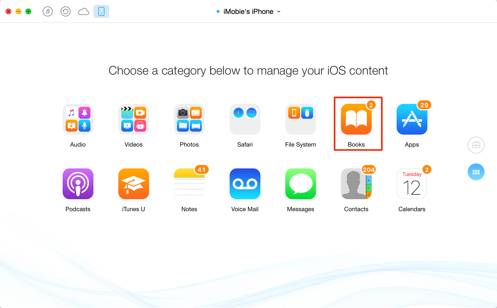 How to Transfer Books from Flash Drive to iPhone/iPad – Step 1