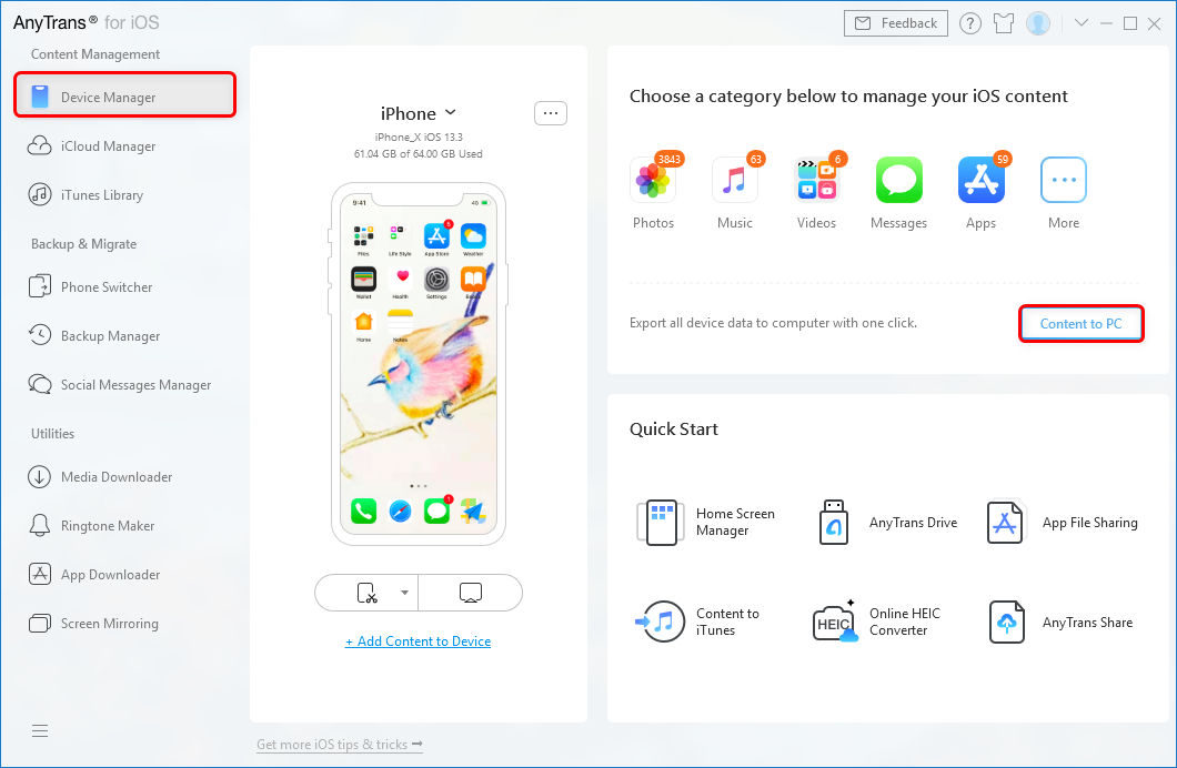 3 Ways To Transfer Files From Iphone To Pc Without Itunes Imobie